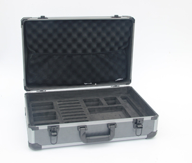 Het aangepaste Harde Aluminium Carry Case With Inside Die sneed Schuimgroef