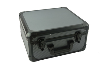Het Aluminiumhorloge Carry Case van ijzergrey aluminum watches display box