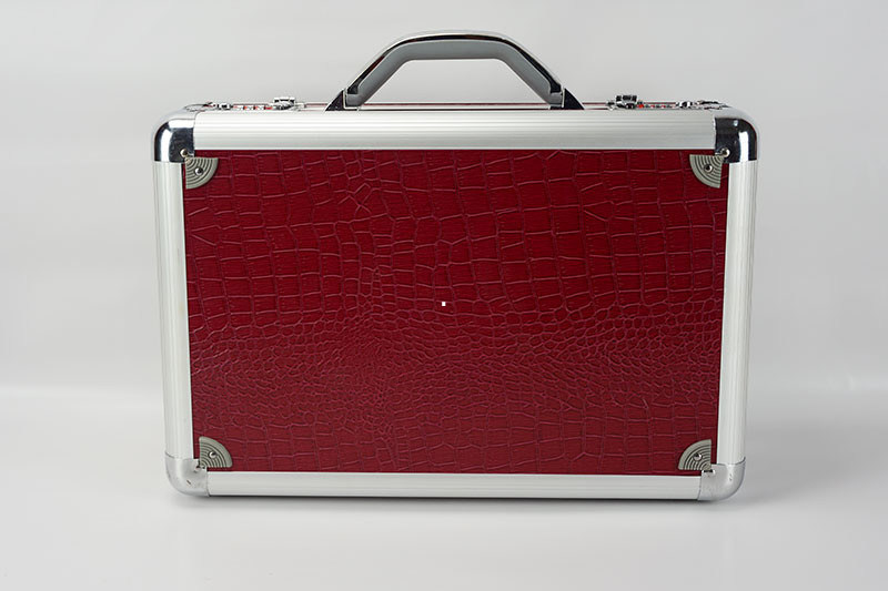 Pu-Leerhorloge Carry Case For 42 Horloges met koffers van het Hoofdkussens de Draagbare Aluminium
