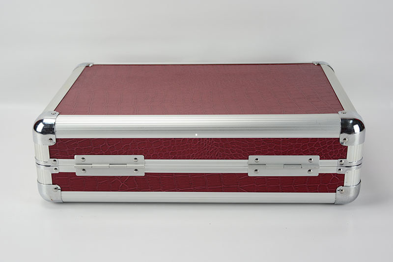 Pu-Leerhorloge Carry Case For 42 Horloges met koffers van het Hoofdkussens de Draagbare Aluminium