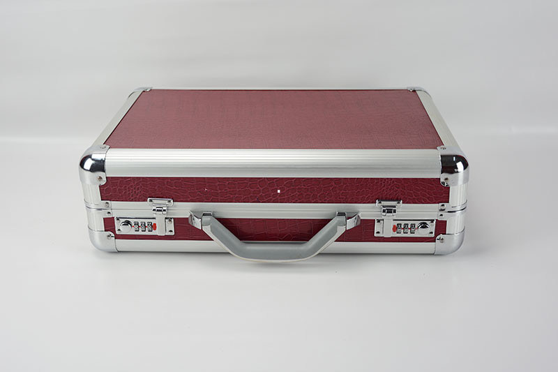 Pu-Leerhorloge Carry Case For 42 Horloges met koffers van het Hoofdkussens de Draagbare Aluminium