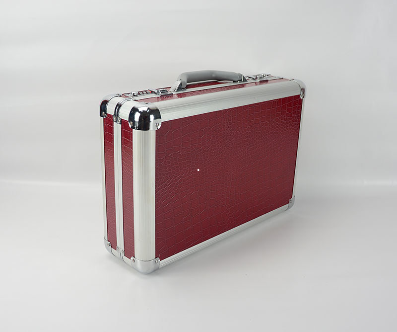 Pu-Leerhorloge Carry Case For 42 Horloges met koffers van het Hoofdkussens de Draagbare Aluminium