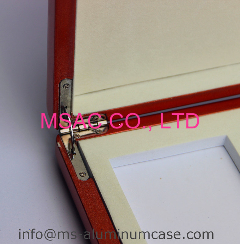 Lege Vitrine 389 X 200 X 69mm van Chip Case Custom Poker Chip van de Aluminiumpook