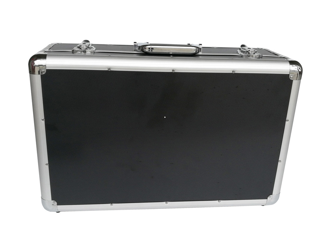 Groot het Aluminiumgeval van de Hulpmiddelwinkel, Zwart Aluminium Carry Case With Foam Insert