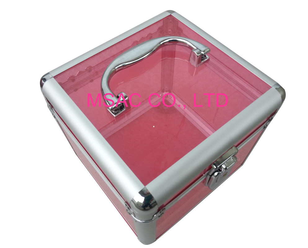 Acryl Transparante Kosmetische Gevallen Acryl Kosmetische Gevallen met Kleine Grootte 180*170*160mm
