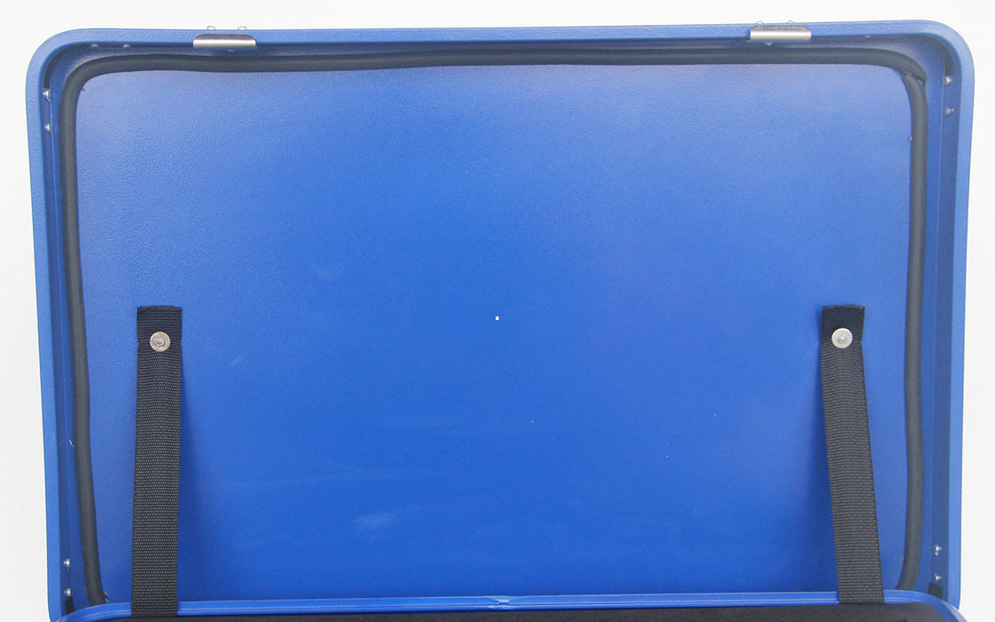 Het aangepaste het Schilderen Geval van de Aluminiumopslag met 1.0mm het Comité van het Diktealuminium in Blauwe Kleur
