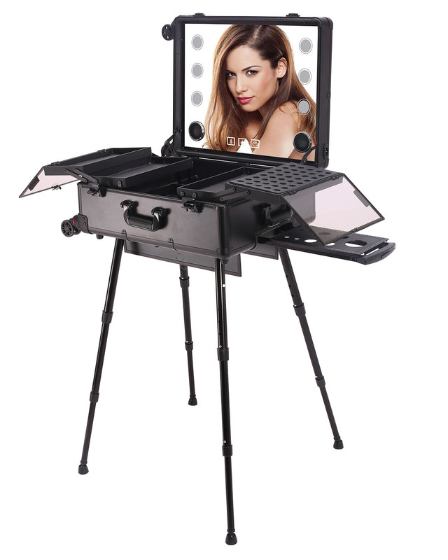 Het professionele Bluetooth-Geval van de Aluminiummake-up met Lichte Grootte 580 * 450 * 220mm Multikleur