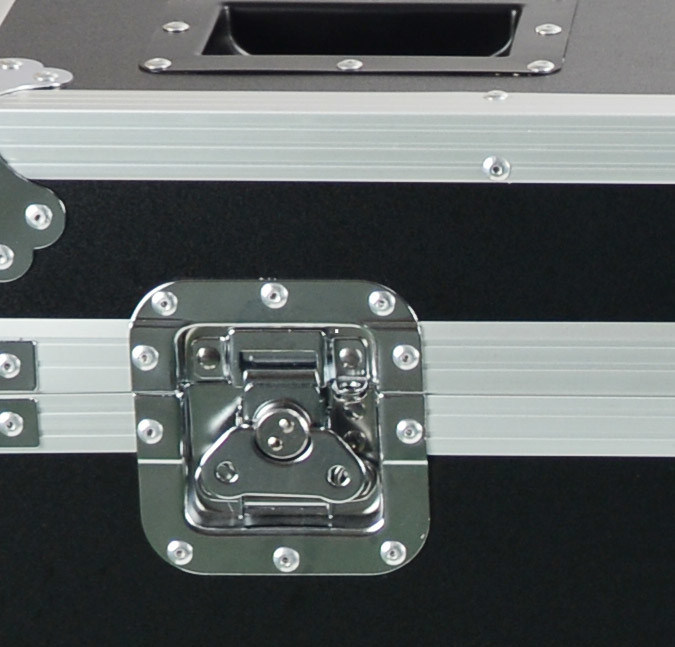 Versterk van de het Aluminiumvlucht van de Balhoek het Vervoergeval met Wielen 8mm het Comité van het Diktetriplex