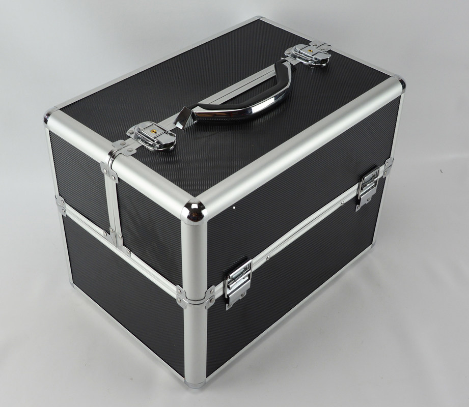 Multiabs van de Kleurendiamant de Treindoos van de Aluminiummake-up, het Kosmetische Beautycase van Protable