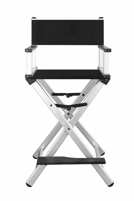 Stoel van de aluminium de Professionele Make-up voor Salon Lichtgewicht Roze Kleur