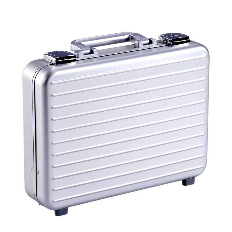 Lidstaten-m-04 aangepast het Aluminium van de het Geval Gloednieuw Goede Kwaliteit van Attache van de Aluminiumlegering het Dragen Geval