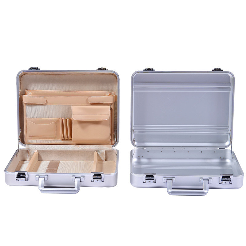 Lidstaten-m-05 de Geanodiseerde Blauwe Aktentas van de Aluminiumkoffer voor Verkoopaluminium ModelCase