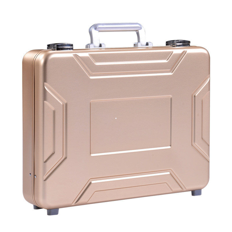 Lidstaten-m-05 de Geanodiseerde Blauwe Aktentas van de Aluminiumkoffer voor Verkoopaluminium ModelCase
