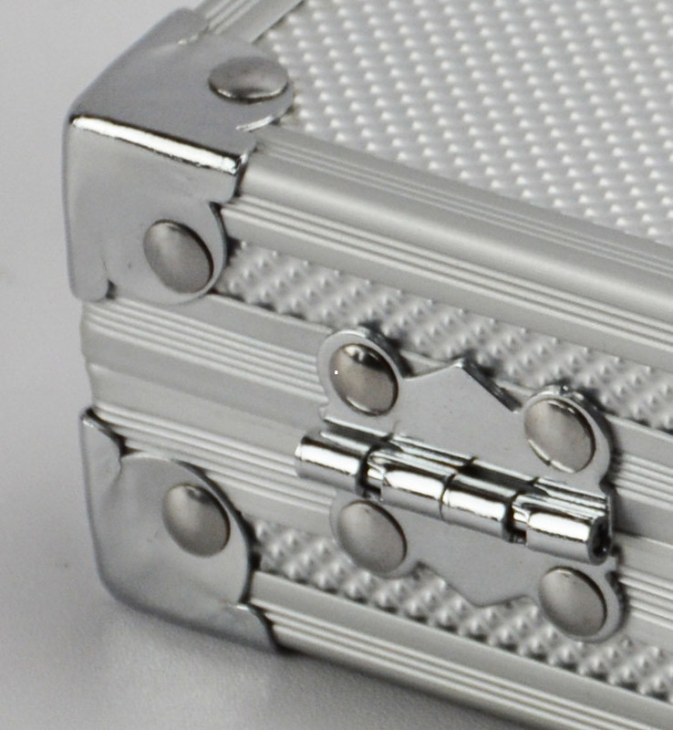 Hard het Geval Klein Pijltje van het Aluminiumpijltje het Dragen Geval voor Zilveren het Pijltjedoos van het Sportenaluminium