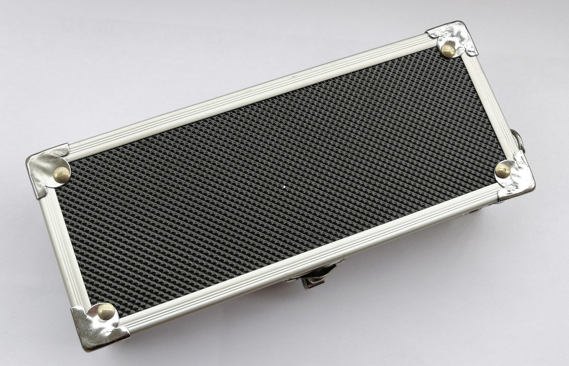 Hard het Geval Klein Pijltje van het Aluminiumpijltje het Dragen Geval voor Zilveren het Pijltjedoos van het Sportenaluminium