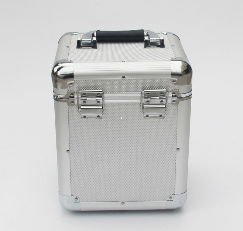 7“ L.P. 50 van het de Opslaggeval van Aluminium Vinylcarry cases vinyl records aluminum het Verslagvakje