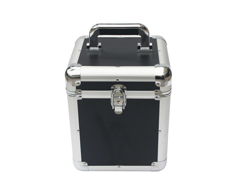 LPS-Zwarte 7“ L.P. 50 de Opslaggeval van Aluminium Vinylcarry cases vinyl records aluminum