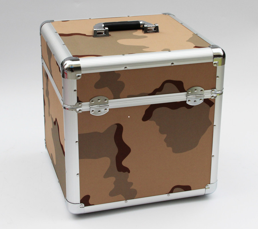 L.P. 100 12“ Aluminiumverslag het Dragen de Kleur van de Gevalcamouflage