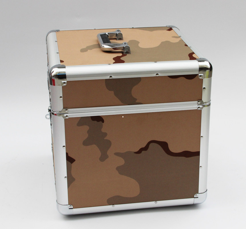 L.P. 100 12“ Aluminiumverslag het Dragen de Kleur van de Gevalcamouflage