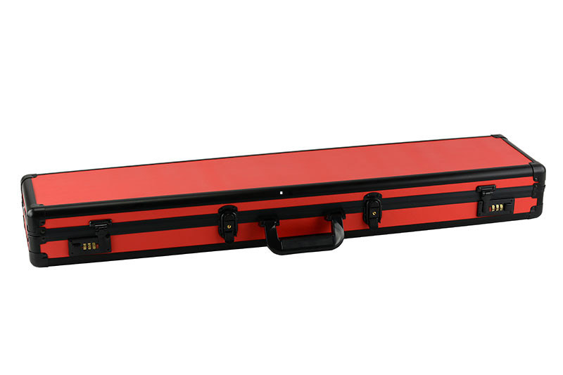 Het Geval van het de Handkanon van het aluminiumpistool, het Kanongeval van het Douane Lichtgewicht Rood Aluminium het Geval van het 40 Duimkanon
