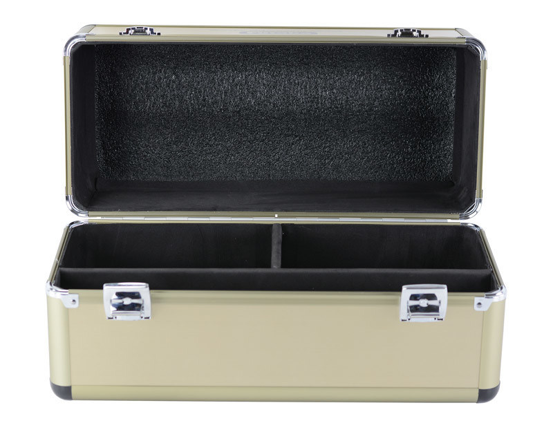 De radiogevallen van Controlemechanismetransmitter aluminum carrying in Rose Golden Color Helicopter Drone-Controlemechanisme Case