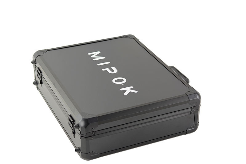 De de Opslagdoos van het aluminiumhulpmiddel met Matrijs sneed het Aluminium van het het Hulpmiddelgeval van de Schuimlay-out met Embleem