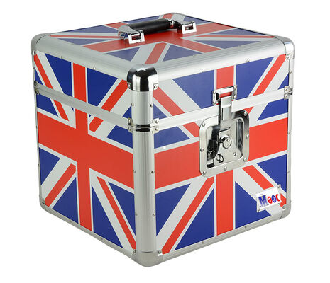 Douanel. p. 100 12“ van het het Gevalaluminium van de Aluminiumdvd/cd Opslag Media Vinylopslaggeval