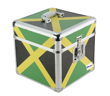 Aluminium platenkas met Jamaicaanse vlag