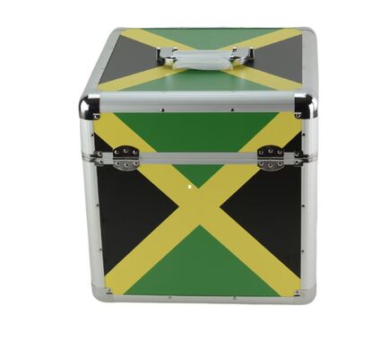 Aluminium platenkas met Jamaicaanse vlag