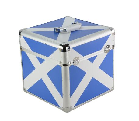 Aluminium platenkas met Jamaicaanse vlag