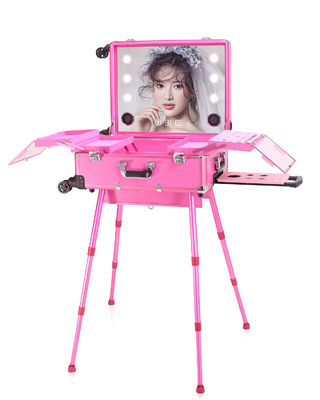 Het professionele Bluetooth-Geval van de Aluminiummake-up met Lichte Grootte 580 * 450 * 220mm Multikleur